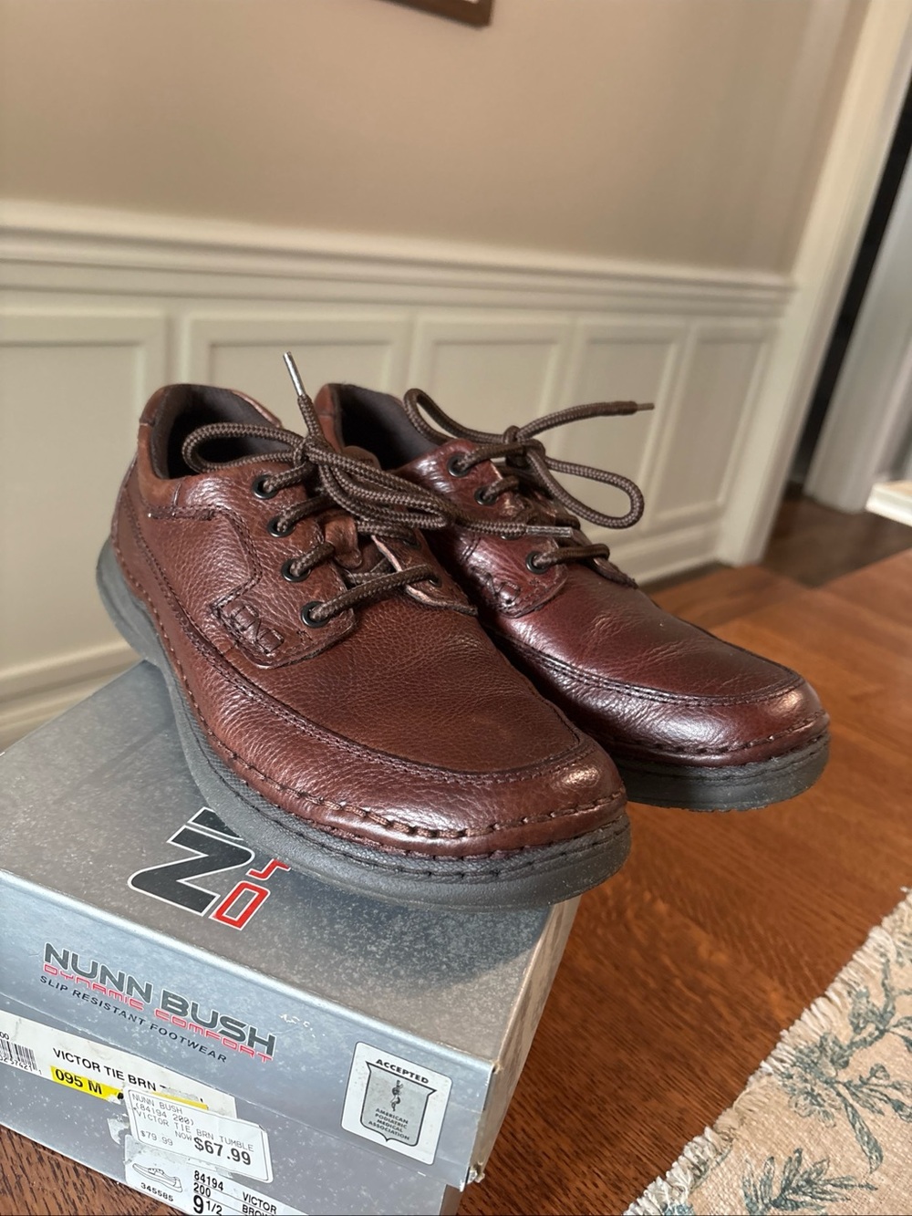Men’s Nunn Bush Leather size 9.5